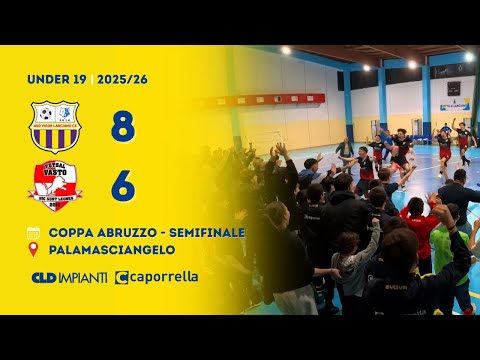 U19 | Vigor Lanciano - Futsal Vasto 5-6 [8-6 d.c.r.] (Gol & Highlights) | Semifinale Coppa 2025/2026
