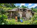Full video:Returning home after 5 years ,aveteran transforms an abandoned house into her dream home.