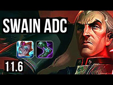 SWAIN & Sett vs CAITLYN & Janna (ADC) | 9/0/5, Rank 7 Swain, 66% winrate | NA Grandmaster | v11.6