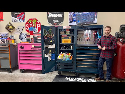 Snap-on $12,000 Mini Box Review and Toolbox Tour Single Bank Classic