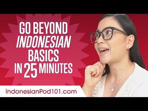 Speak Indonesian Beyond the Basics