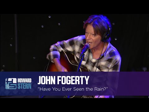 John Fogerty “Have You Ever Seen the Rain” on the Stern Show (2015)