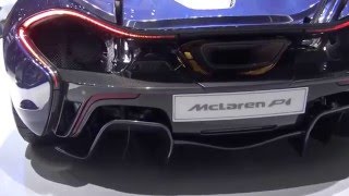 Mclaren P1 World Premiere！Geneva Motor Show 2016