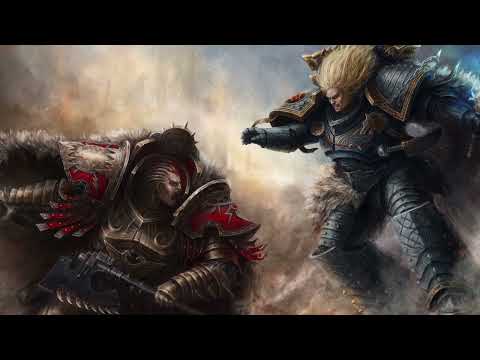 Basically Angron vs Leman Russ