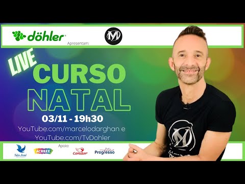 Curso de Natal cheio de ideias fáceis e acessíveis