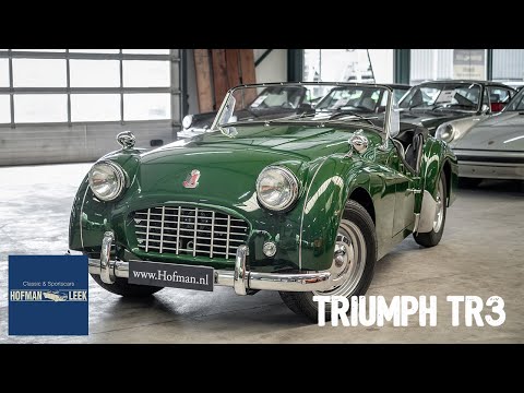 Triumph TR3 1957 "small mouth"  *sold @hofman.nl *