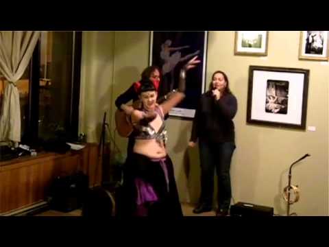 Scott Keever and Natalie Nowytski at Open Stage (Black Dog Cafe, featuring Mystic Siren)