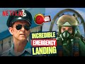 Hrithik Roshan S EPIC Mid Air Save Will Leave You Breathless ️ Fighter Netflix India