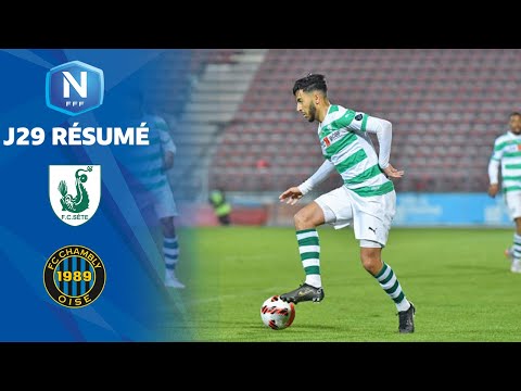 J29 I FC Sète - FC Chambly Oise (1-1), le résumé | National FFF 2021-2022