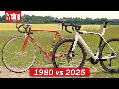 1980 Tour de France Winning Bike vs Modern Road Bike