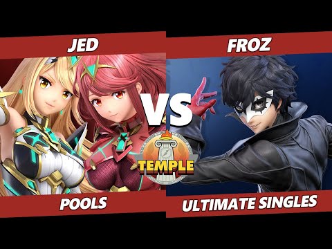 Temple: Hermès Edition - Jed (Pyra Mythra) Vs. FROZ (Joker) SSBU Ultimate Tournament