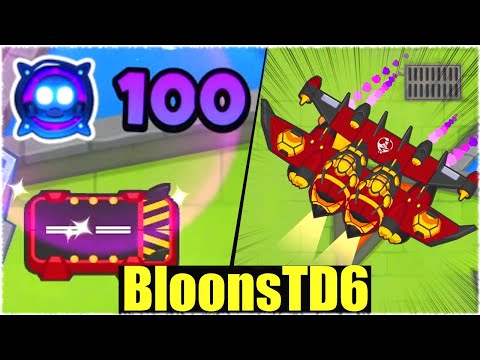 WIE STARK IST DER LVL 100 FLIEGER PARAGON? - Bloons TD6 [Deutsch/German]