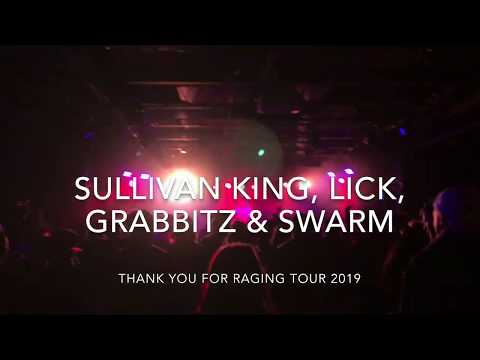 Sullivan King, LICK, Grabbitz & SWARM | Thank You For Raging Tour @ The Underground (2019)