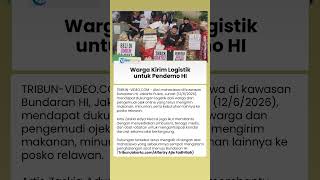 Warga Ramai Kirim Air dan Makanan untuk Pendemo di Bundaran HI, Zaskia Adya Mecca Ikut Bantu