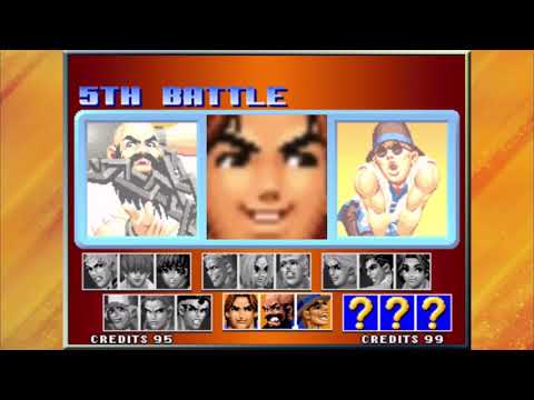 King of Fighters 98 Mobile Level 8 difficulty playthrough (Edited)