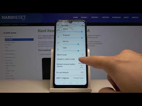 How to Enter Vibration Settings in Huawei Honor 8A?