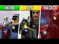 LEGO Skibidi Toilet 67 (part 3) : Noob, Pro, HACKER! / (Skibidi Toilet)