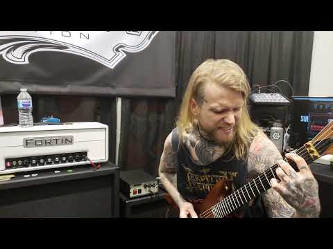 Kyle Rasmussen - Vitriol - Fortin Amps NAMM Booth 2019