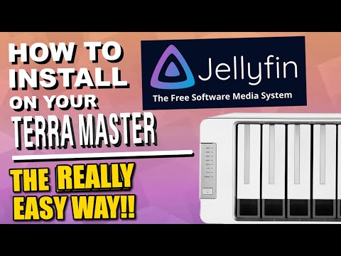 Terramaster NAS Jellyfin Installation - THE EASY WAY TO DO IT