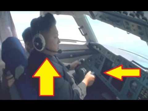 ✅Kim Jong Un Pretending to Fly an Airplane North Korea