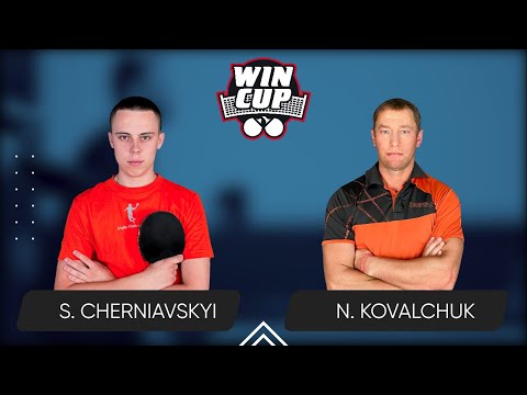 21:45 Serhii Cherniavskyi - Nazarii Kovalchuk  West 6 WIN CUP 26.03.2024 | TABLE TENNIS WINCUP