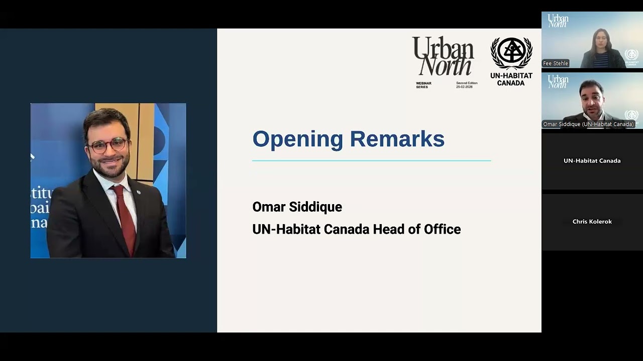 Urban North webinar series