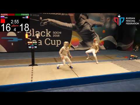 Black Sea Cup 2018 (teams) SM FINAL Russia - France