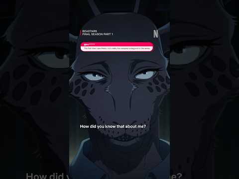 Throwback to Melon's face reveal #BEASTARS #bstanime