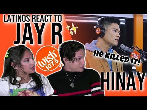 Waleska & Efra react to Jay R performs "Hinay" LIVE on Wish 107.5 Bus