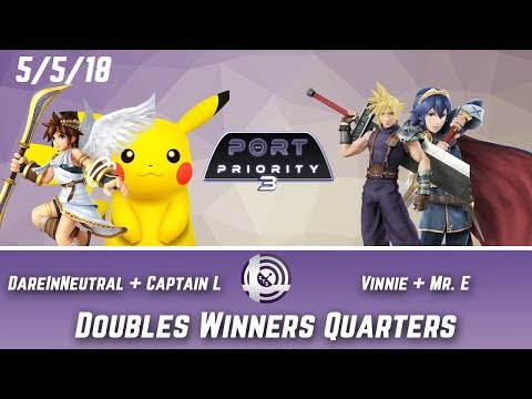 Port Priority 3 Doubles - DareInNeutral & Captain L vs Vinnie & Mr. E - Winners Quarters