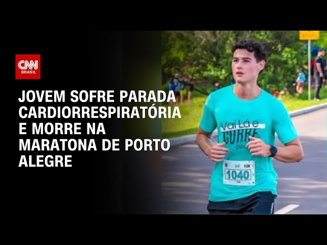 Estudante de 20 anos morre após mal súbito na Maratona de Porto Alegre | AGORA CNN