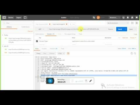 Php Pass Token Using Header