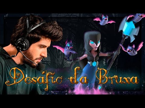 CHUTANDO TRASEIROS NO DESAFIO DA BRUXA DO CLASH ROYALE