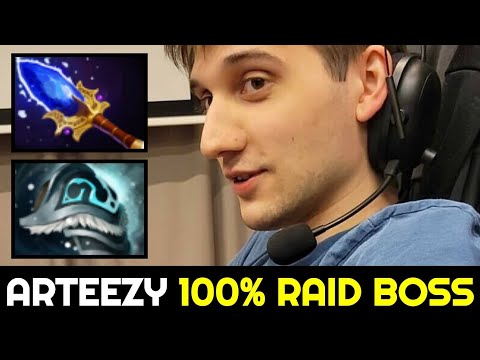 ARTEEZY Unstoppable Raid Boss — 2x Ultra Kill Delete Enemies 7.32c Dota 2