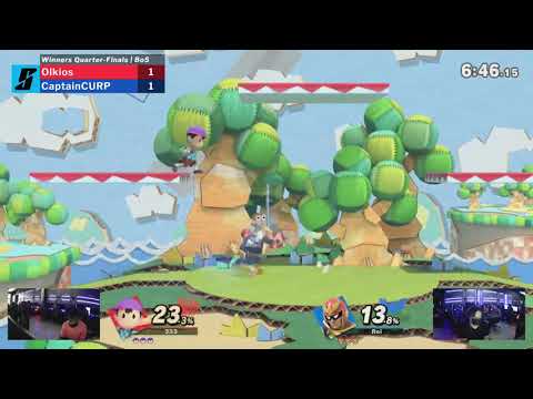 SAK Rankings Tier S Winners Quarters - Olkios (Ness) vs. CaptainCRUP!!! (Captain Falcon)