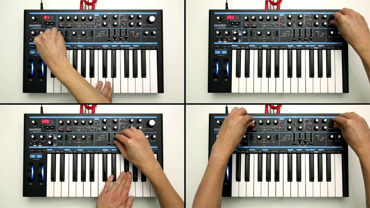 Novation // Bass Station II Performance, ft. thesecondwall