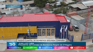 En Chimbarongo entregan moderno cuartel de Bomberos a la Segunda Compañía