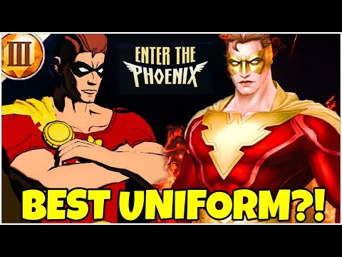 PHOENIX FORCE VS CLASSIC UNIFORM T3 HYPERION DAMAGE COMPARISON! l Marvel Future Fight