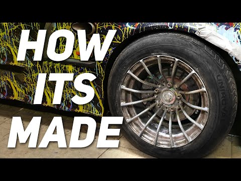 How its made: rebar wheel  - Avagy felnit betonvasból Junkbuilds JB-1
