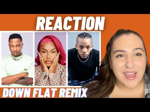 Just Vibes Reaction / Kelvyn Boy ft Tekno, Stefflon Don - Down Flat Remix