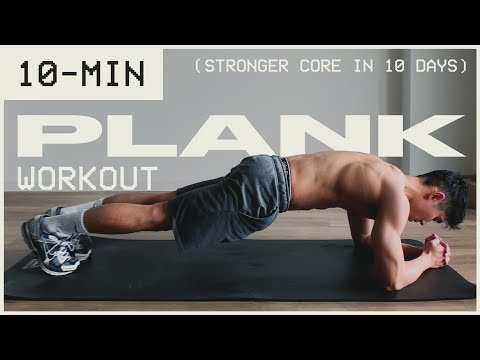 10-MIN PLANK WORKOUT | Build a stronger core
