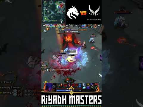 Team Spirit vs Xtreme Gaming 🔥| Riyadh Masters 2023 🕌 #dota2 #shorts