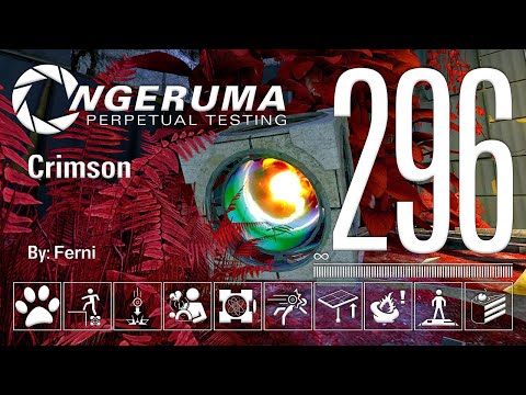 "Crimson" | Perpetual Testing #296 | Portal 2 Community Maps & Mods