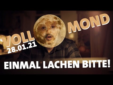 VOLLMOND in Löwe – Bitte einen LACH-Flashmop