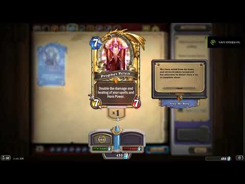 Hearthstone Golden Prhphet Velen voice sound