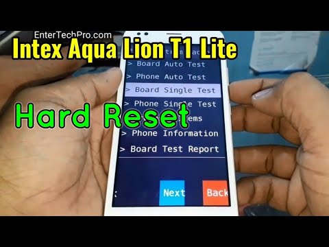 Intex Aqua Lion T1 Lite Hard Reset or Pattern Unlock Easy Trick With Keys