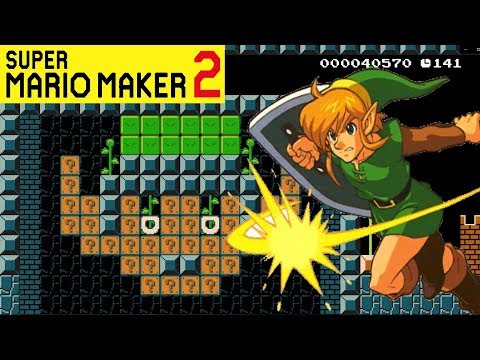 Super Mario Maker 2: The Legend of Zelda: Dungeon 1-6 Showcase