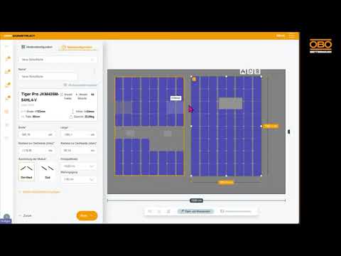 Plan Magic PV Solution with OBO Construct (EN) - OBO Bettermann
