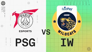 MSI 2022 - Group Stage D3 - PSG vs IW
