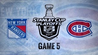Zibanejad's OT winner gives Rangers a 3-2 series lead
